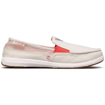 Columbia PFG Delray II Slip, Tenis Rojos Coral Para Mujer | 376804-MWG